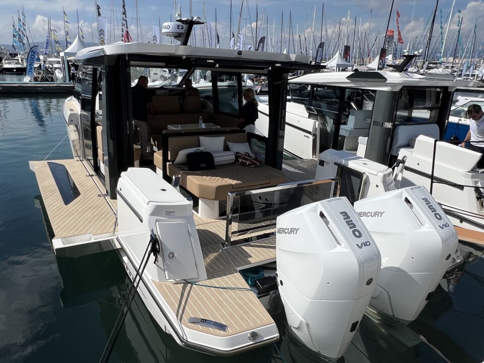 Saxdors nye 400 GTS ble avduket på Cannes Yachting Festival