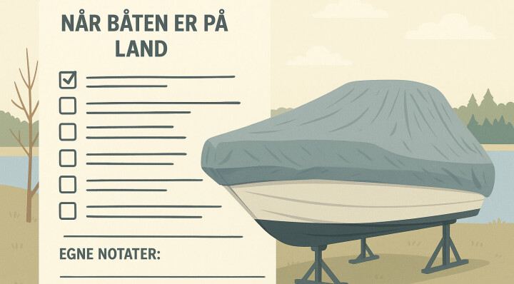 Sjekkliste: – Gjør båten klar for vinteren