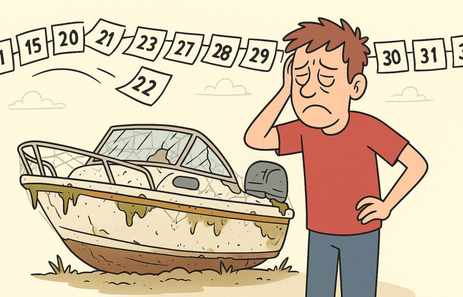 Båtjuss: Foreldelse av krav mot kjøper