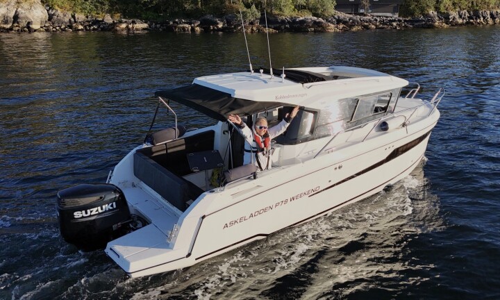 Ble skipper på egen skute