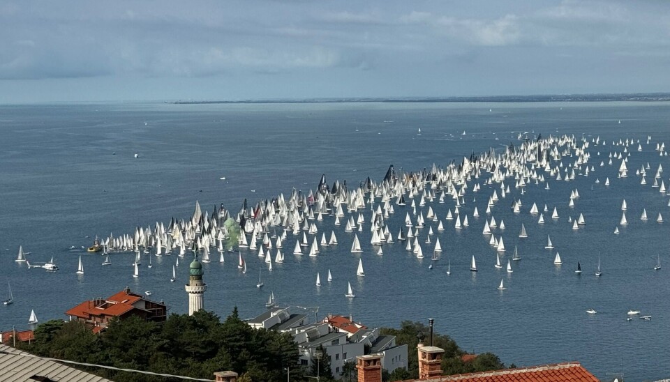 BARCOLANA: i Trieste i Italia sies å være verdens største regatta.