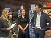 PRESSEKONFERANSE OM VRAKFUNN: Fra venstre riksantikvar Hanne Geiran, Hanne Refset fra Stiftelsen Norges Maritime museum og klima- og miljøminister Andreas Bjelland Eriksen.