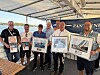 VINNERNE: Askeladden Fenix BR vant årets dagsturbåt, River Hydra 460 vant leseprisen, Saga 355 vant Årets bobåt. På seilsiden ble det delt førsteplass mellom Hallberg-Rassy 370 og Linjett 36.